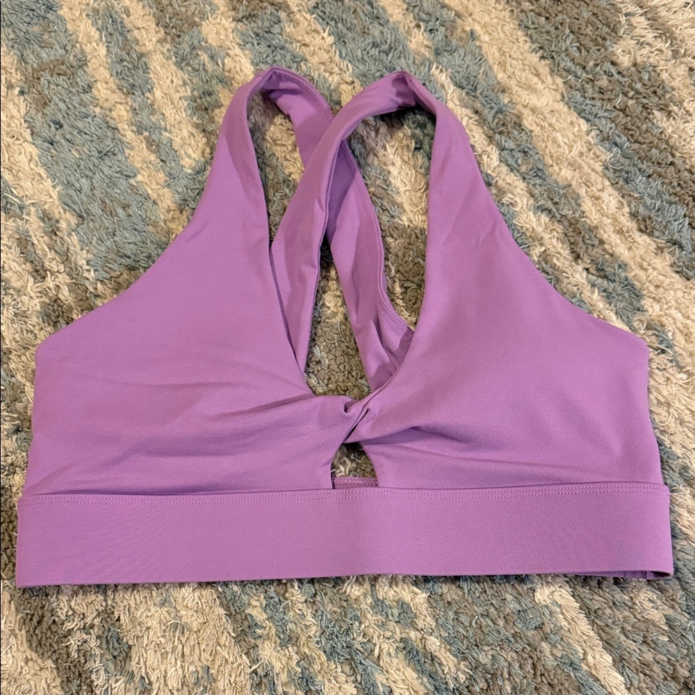 Fabletics Purple Sports Bra